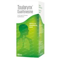 Toularynx Guaifenesine Slijmhoest 180 ml siroop