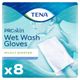 TENA ProSkin Wet Wash Gloves met mild Parfum 8 stuks