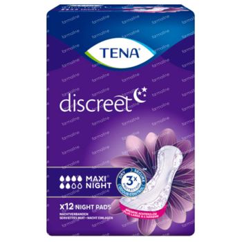 TENA Discreet Maxi Night 12 stuks