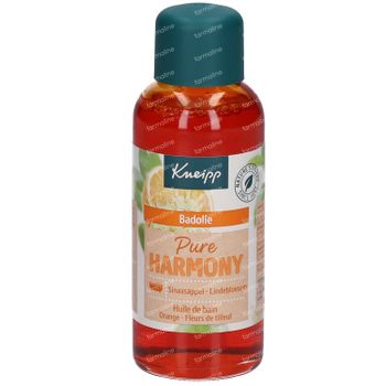 Kneipp Pure Harmony Huile de Bain Orange - Fleurs de Tilleul 100 ml