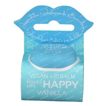 Beauty Made Easy Baume à Lèvres Vanilla Vegan 6,8 g