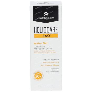 Heliocare 360° Water Gel SPF50+ - Crème Solaire Hydratante 50 ml
