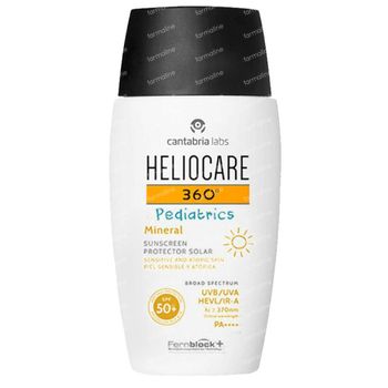 Heliocare 360° Pediatrics Mineral SPF50+ - Crème Solaire Minérale Enfants 50 ml