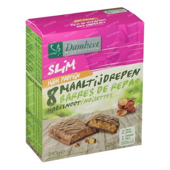 Damhert Slim Maaltijdreep Chocolade & Hazelnoot High Protein 240 g