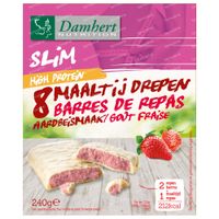 Damhert Slim Meal Bar White Chocolate & Strawberry High Protein 240 g