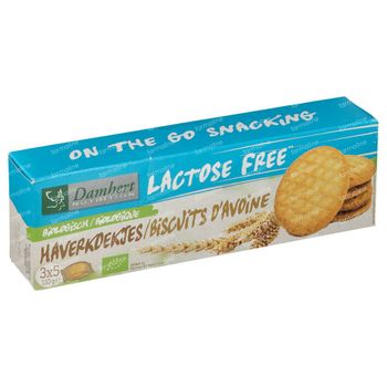 Damhert Lactose Free Haverkoekjes Bio 110 g