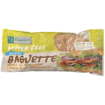 Damhert Gluten Free Baguette Lactose Free 300 g