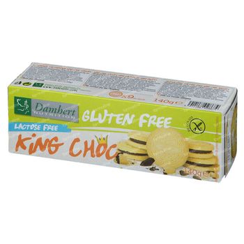 Damhert Gluten Free King Choc Biscuits Lactose Free 140 g