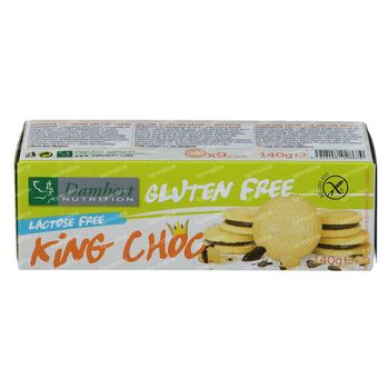 Damhert Gluten Free King Choc Biscuits Lactose Free 140 g