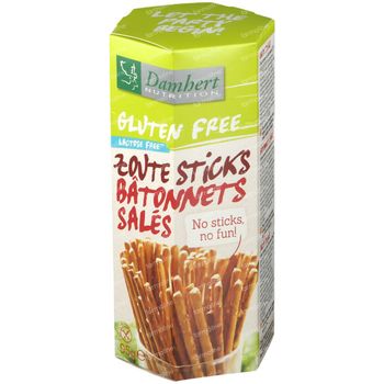 Damhert Gluten Free Zoute Sticks Lactose Free 95 g