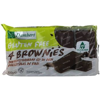 Damhert Brownies Sans Gluten 190 g