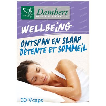 Damhert Wellbeing Ontspannen en Slapen 30 capsules