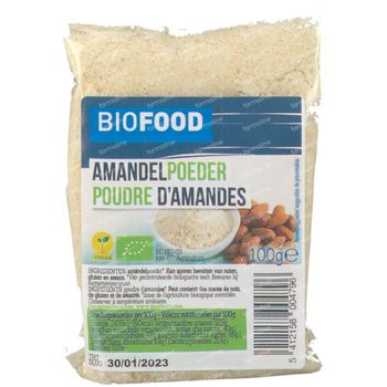 Biofood Amandelpoeder Bio 100 g