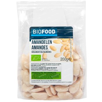 Biofood Amandelen Geblancheerd Bio 200 g