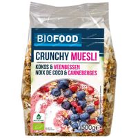 Biofood Muesli Coconut - Cranberries 500 g