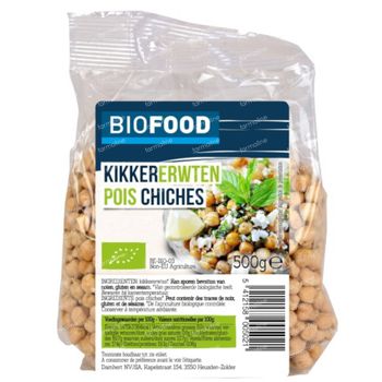 Biofood Kikkererwten Bio 500 g