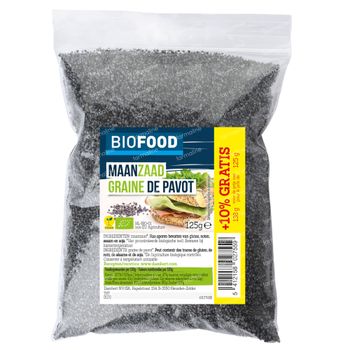 Biofood Maanzaad Bio 125 g