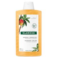 Klorane Nutrition Cheveux Secs Shampooing à la Mangue Nouvelle Formule 400 ml