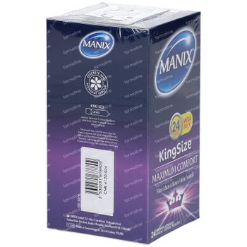 Manix KingSizeMax Maximum Comfort Condooms 24 stuks
