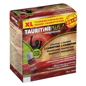 Tauritine Plus Magnesium 30x15 ml ampoules