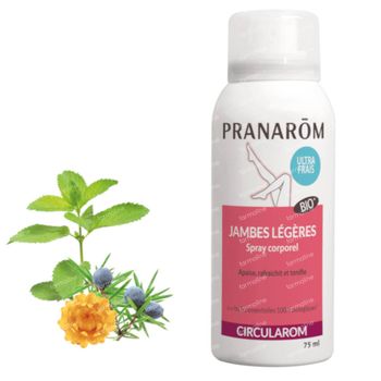 Pranarôm Circularom Jambes Légères Spray Bio 75 ml
