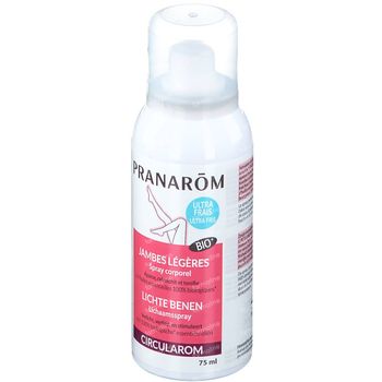 Pranarôm Circularom Jambes Légères Spray Bio 75 ml