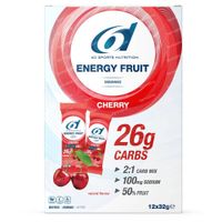6D Sports Nutrition Energy Fruit Cherry 12x32 g reep