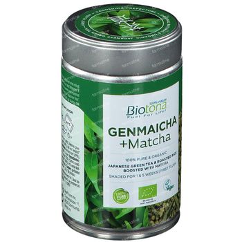 Biotona Genmaicha + Matcha Bio 80 g