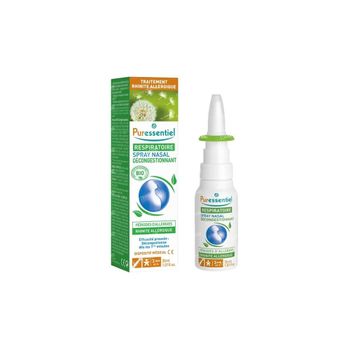 Puressentiel Respiratoire Spray Nasal Décongestionnant Rhinite Allergique 30 ml