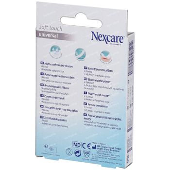 Nexcare Soft Touch Universal Pleisters 20 pleisters