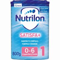 Nutrilon Satisfa+ 1 Ingedikte Zuigelingenmelk Baby 0-6 maanden Flesvoeding 800g 800 g