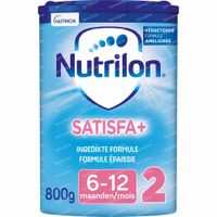 Nutrilon Satisfa+ 2 ingedikte Opvolgmelk Baby 6-12 maanden Flesvoeding 800g 800 g