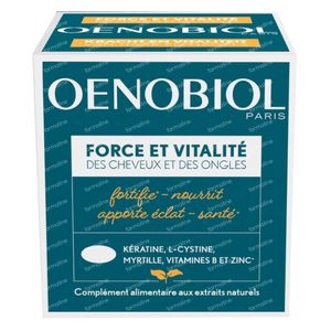 Oenobiol Force & Vitalité des Cheveux et des Ongles 60 capsules