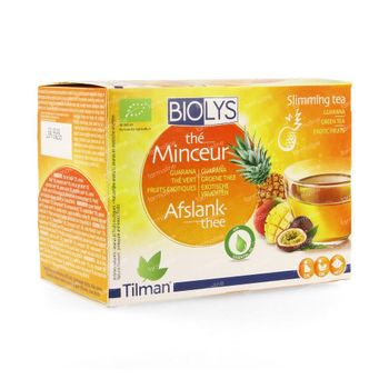 Biolys Thé Vert au Guarana Exotique 24 sachets