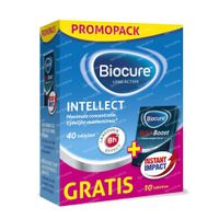 Biocure Intellect - Concentratie, Geheugen, Vitamine + Biocure MAX 10 tabletten GRATIS 40+10 tabletten