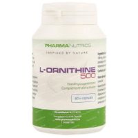 PharmaNutrics L-Ornithine 500 60 capsules