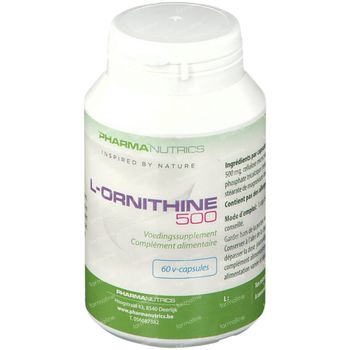 PharmaNutrics L-Ornithine 500 60 capsules