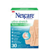 Nexcare Ultra Strech Comfort and Flex Plâtres 30 pièces