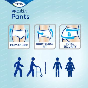 TENA ProSkin Pants Plus Large 14 pièces
