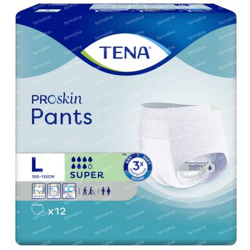 TENA ProSkin Pants Super Large 12 pièces