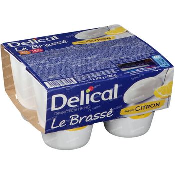 Delical Le Brassé Citroen 4x200 g