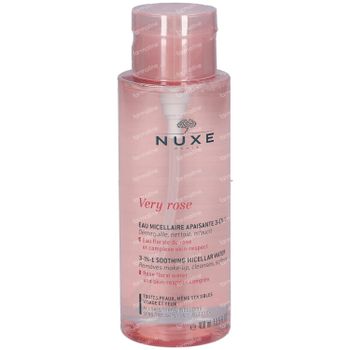 Nuxe Very Rose Eau Micellaire Apaisante 3-en-1 400 ml
