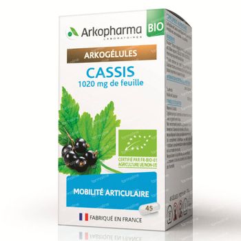 Arkogelules Cassis Bio 45 capsules