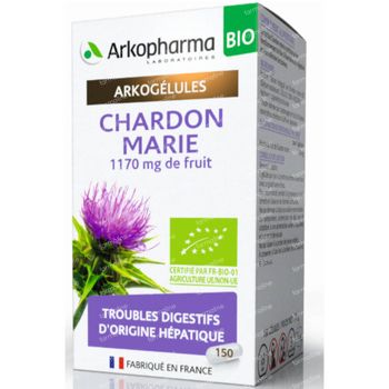 Arkogélules Chardon Marie Bio 150 capsules