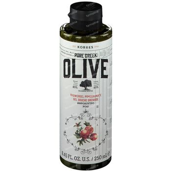 Korres Pure Greek Olive Shower Gel Pomegranate 250 ml