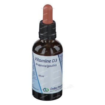 DeBa Pharma Vitamine D3 400IU 50 ml