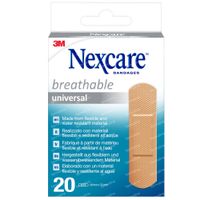 Nexcare Breathable Universal 20 pièces