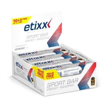 Etixx Energy Sport Bar Marzipan 12x50 g
