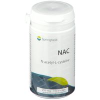 Springfield NAC N-Acetyl-L-Cysteïne 299mg 100  capsules