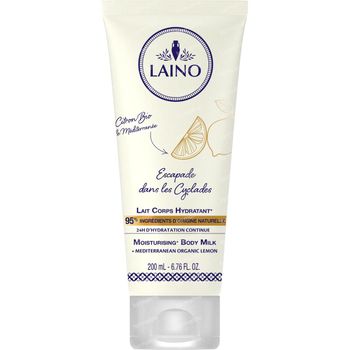 Laino Moisturising Body Milk Mediterranean Organic Lemon 200 ml